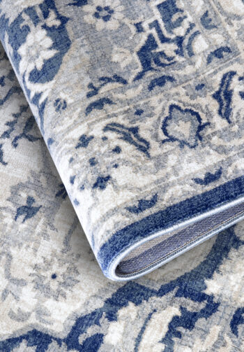 Villeroy & Boch, Kusový koberec Villeroy & Boch 106122 Cream, Blue, 160x235, modrá, obývacia izba