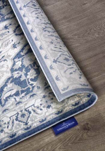 Villeroy & Boch, Kusový koberec Villeroy & Boch 106122 Cream, Blue, 200x280, modrá, obývacia izba