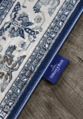 Villeroy & Boch, Kusový koberec Villeroy & Boch 106123 Blue, Cream, 200x280, modrá, obývacia izba