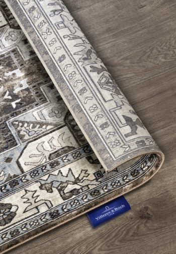 Villeroy & Boch, Kusový koberec Villeroy & Boch 106124 Brown, Cream, 160x235, hnedá, obývacia izba