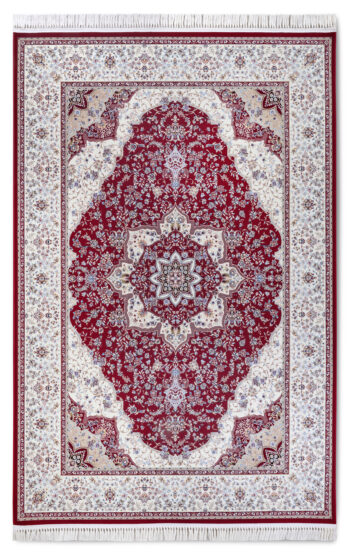 Villeroy & Boch, Kusový koberec Villeroy & Boch 106126 Red, Cream, 190x285, červená, obývacia izba