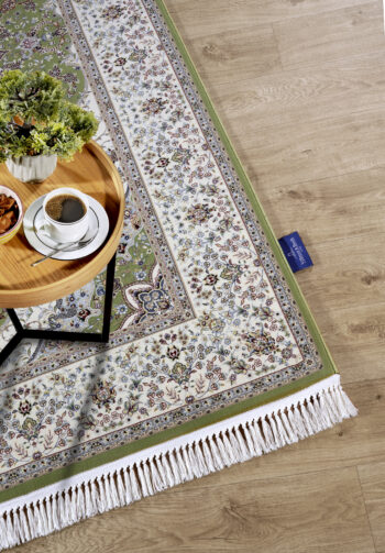 Villeroy & Boch, Kusový koberec Villeroy & Boch 106128 Green, Cream, 190x285, zelená, obývacia izba