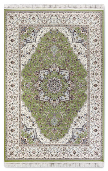 Villeroy & Boch, Kusový koberec Villeroy & Boch 106128 Green, Cream, 190x285, zelená, obývacia izba