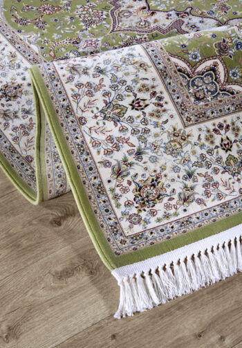 Villeroy & Boch, Kusový koberec Villeroy & Boch 106128 Green, Cream, 190x285, zelená, obývacia izba