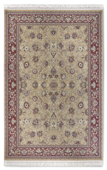 Villeroy & Boch, Kusový koberec Villeroy & Boch 106129 Red, Beige, 155x235, červená, obývacia izba