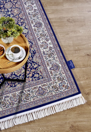 Villeroy & Boch, Kusový koberec Villeroy & Boch 106130 Blue, Cream, 155x235, modrá, obývacia izba