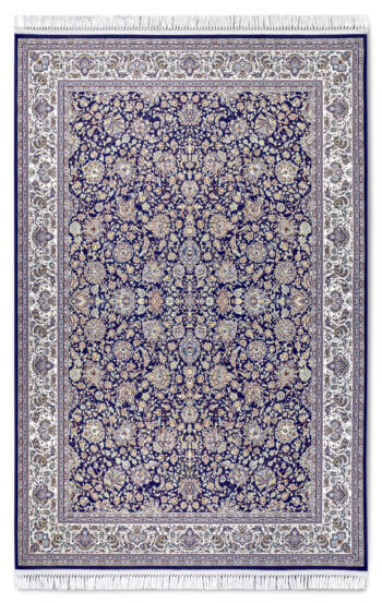 Villeroy & Boch, Kusový koberec Villeroy & Boch 106130 Blue, Cream, 155x235, modrá, obývacia izba