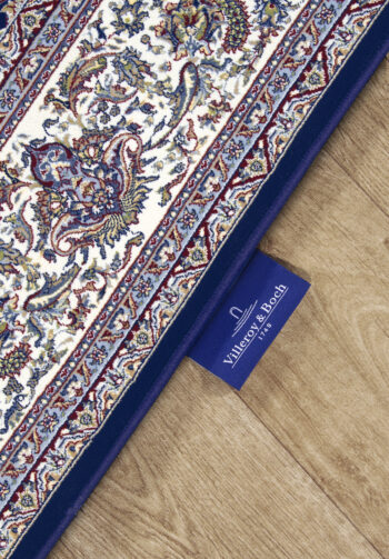 Villeroy & Boch, Kusový koberec Villeroy & Boch 106130 Blue, Cream, 155x235, modrá, obývacia izba