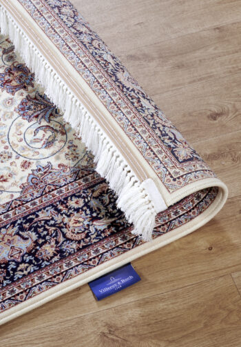 Villeroy & Boch, Kusový koberec Villeroy & Boch 106131 Cream, Blue, 128x190, modrá, obývacia izba