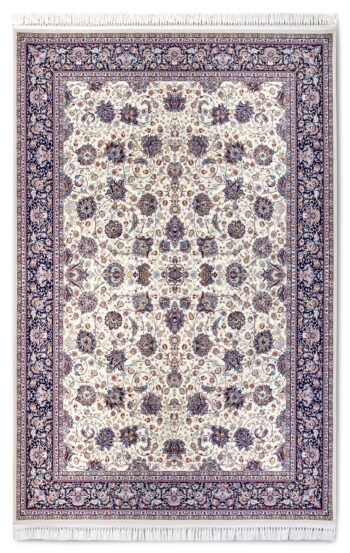 Villeroy & Boch, Kusový koberec Villeroy & Boch 106131 Cream, Blue, 128x190, modrá, obývacia izba