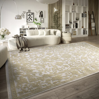 Villeroy & Boch, Kusový koberec Villeroy & Boch 106146 Cream, 160x230, béžová, obývacia izba