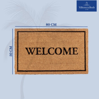 Villeroy & Boch, Rohožka Villeroy & Boch 106116 Cocos - na von aj na doma, 80x50, hnedá, chodba / predsieň