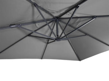 Virgo Flex slnečník 3x3 m sivý