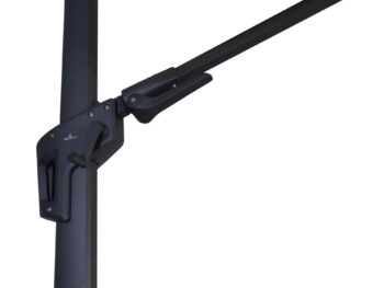 Virgo Flex slnečník 3x3 m sivý