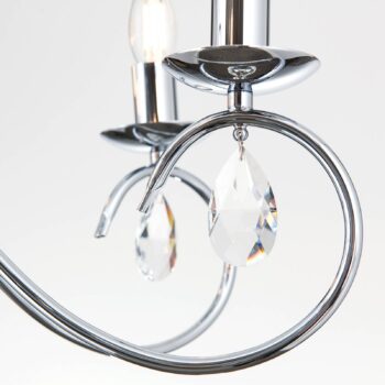 Visiaci luster Fioretto s krištáľmi Asfour 5-pl.