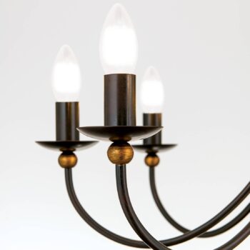 Visiaci luster Garda v štýle vidieckeho domu 8-pl.