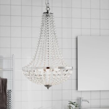 Visiaci luster Gränsö pre kúpeľňu, Ø 40 cm