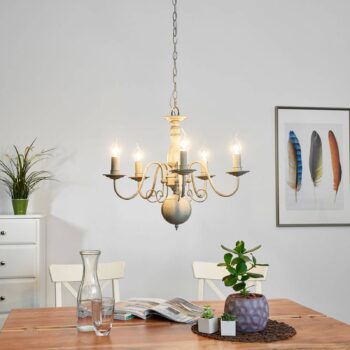 Visiaci luster Greythorne – 5-pl