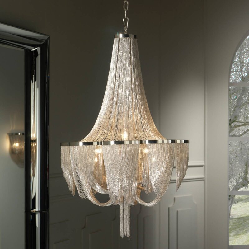 Visiaci luster Minerva 10-pl. Ø 55 cm Visiaci luster Minerva 10-pl. Ø 55 cm