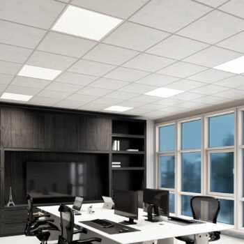 Vkladací panel Arcchio LED Vinas, 62 cm, biely, hliník, CCT