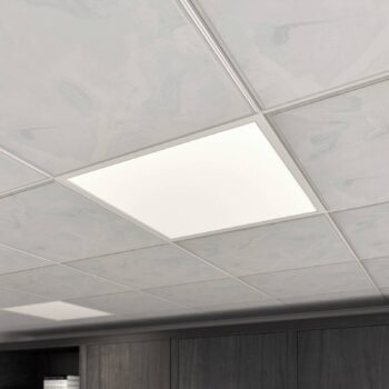Vkladací panel Arcchio LED Vinas, 62 cm, biely, hliník, CCT