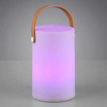 Vonkajšia dekoračná lampa na batérie Aruba RGB