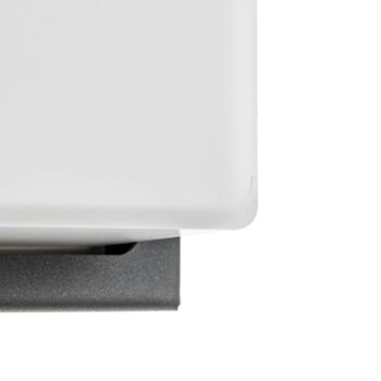 Vonkajšia nástenná lampa Babett E27 snímač, grafit