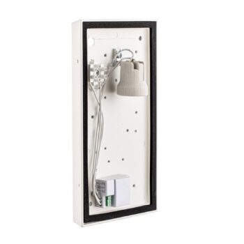 Vonkajšia nástenná lampa Babett E27 snímač, grafit