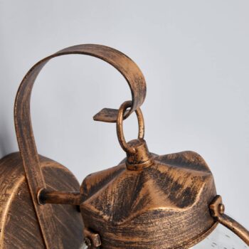 Vonkajšia nástenná lampa Margerite fúkané sklo