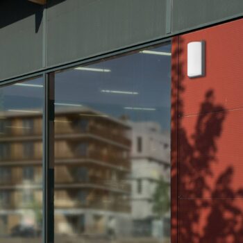 Vonkajšie LED 039, detektor pohybu, grafit