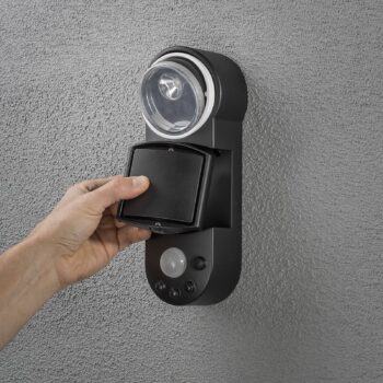 Vonkajšie LED Prato napájané batériou 10 cm široké