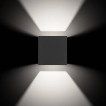 Vonkajšie LED svetlo 9032 up/down antracit