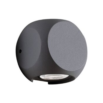 Vonkajšie LED svietidlo Ballito up-/downlight sivá