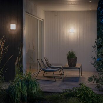 Vonkajšie LED svietidlo Cesena súmrakový snímač