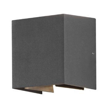 Vonkajšie LED svietidlo Cremona 13 cm antracit