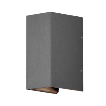 Vonkajšie LED svietidlo Cremona 8 cm antracit