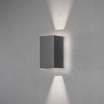 Vonkajšie LED svietidlo Cremona s podsvietením