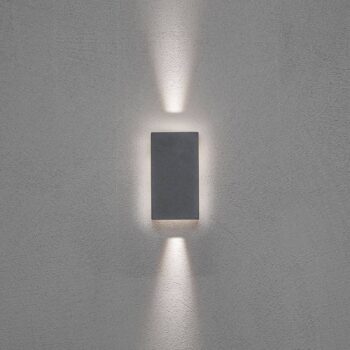 Vonkajšie LED svietidlo Cremona s podsvietením