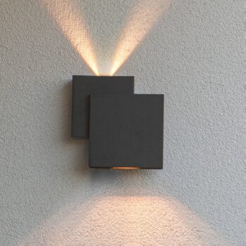 Vonkajšie LED svietidlo Rialto up-/downlight, IP44