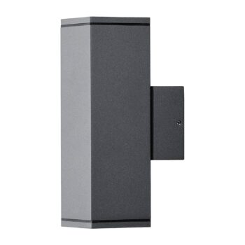 Vonkajšie bodové svetlo Monza antracit 2-plameňové
