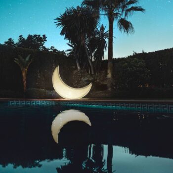 Vonkajšie dekoračné LED svietidlo My Moon Lamp