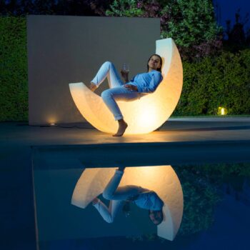 Vonkajšie dekoračné LED svietidlo My Moon Lamp