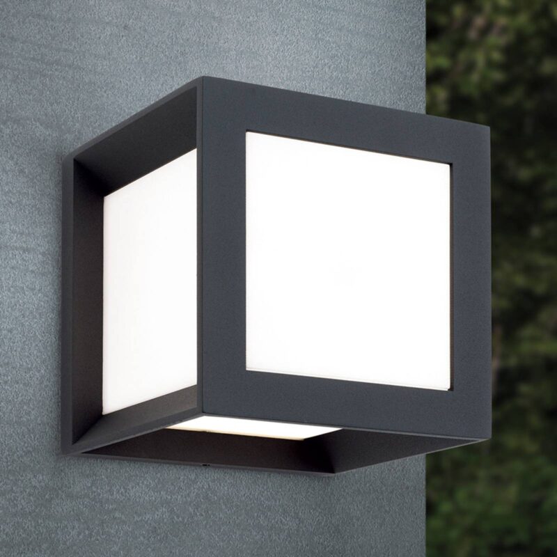 Vonkajšie nást. svetlo Henry 16x16x16cm antracit Vonkajšie nást. svetlo Henry 16x16x16cm antracit