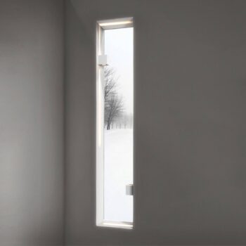 Vonkajšie nástenné LED Canto Kubi 2, 10 cm, biele