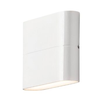 Vonkajšie nástenné LED Chieri 11 cm biele