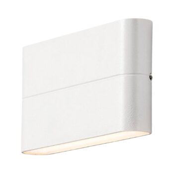 Vonkajšie nástenné LED Chieri 17 cm biele