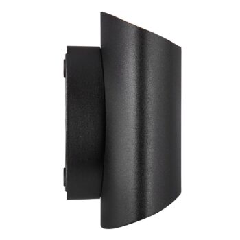 Vonkajšie nástenné LED Grip CCT Smart Home, čierna