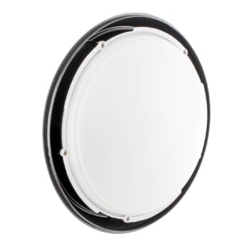 Vonkajšie nástenné LED Umberta čierne, CCT