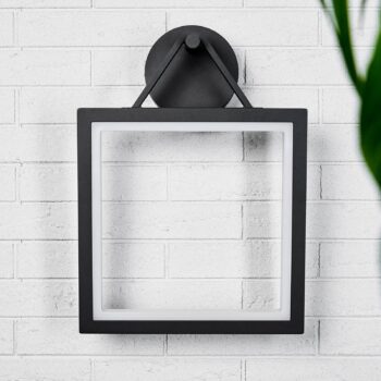 Vonkajšie nástenné LED svetlo Mirco hranaté IP65