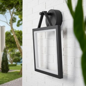 Vonkajšie nástenné LED svetlo Mirco hranaté IP65